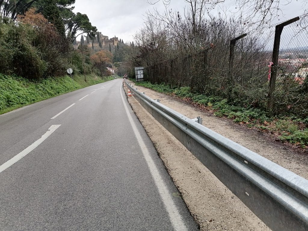 Instalados rails de proteção na estrada das Algarvias estrada das algarvias IMG 20210121 170502