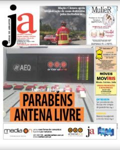 Capas dos jornais locais e regionais j a
