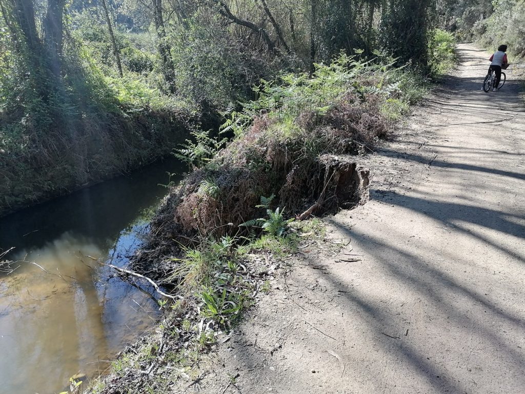 Perigo junto à barragem do Carril IMG 20210321 101449