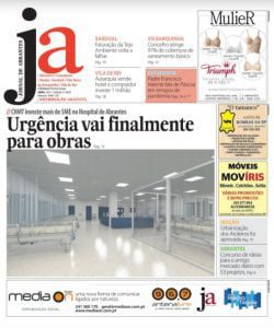 Capas dos jornais locais e regionais j a