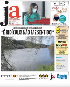 Capas dos jornais locais e regionais j ja