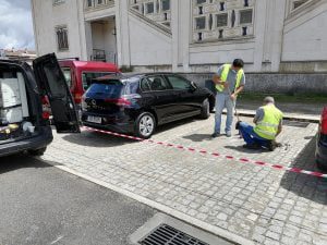 “Estacionamento inteligente” em Tomar custa 240 mil euros estac IMG 20210428 141730