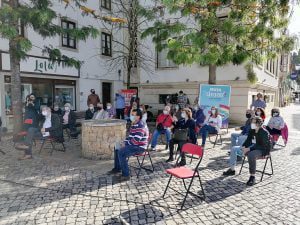 CDU Tomar quer reconquistar um lugar na vereação (c/ áudios e fotos) CDU IMG 20210521 180540