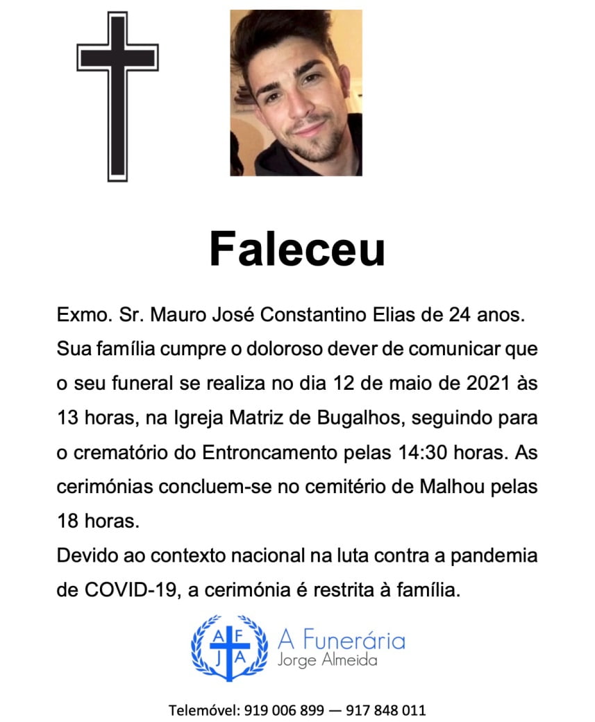 Alcanena: jovem de 24 anos morre em despiste de mota mauro elias
