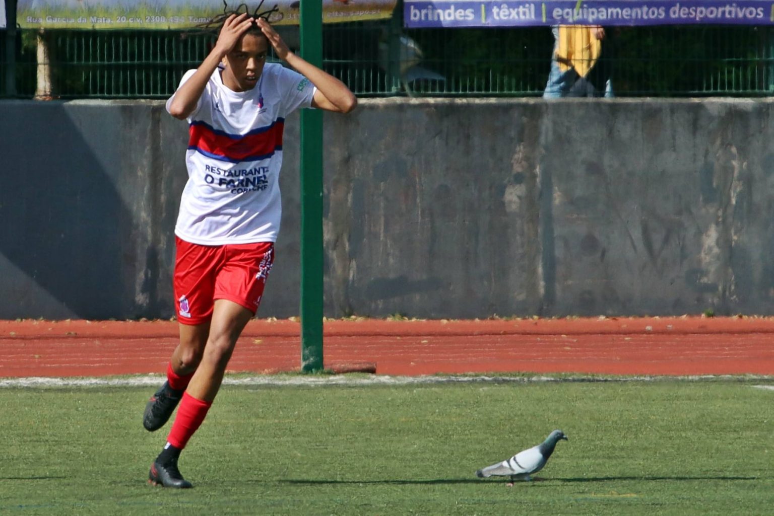 União contou com mais um “jogador” em campo pomo David Pereira 508639518642706471 n