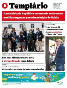 Capas dos jornais locais e regionais j o t