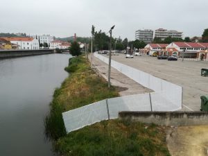Arranjo da margem do rio junto ao mercado já começou mercado margem nabao IMG 20210616 074113
