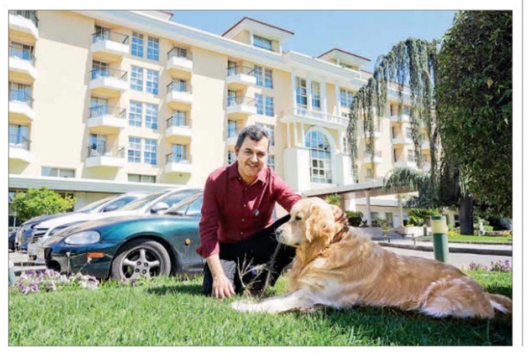 Não deixaram entrar cão no congresso do PAN no hotel pan cao