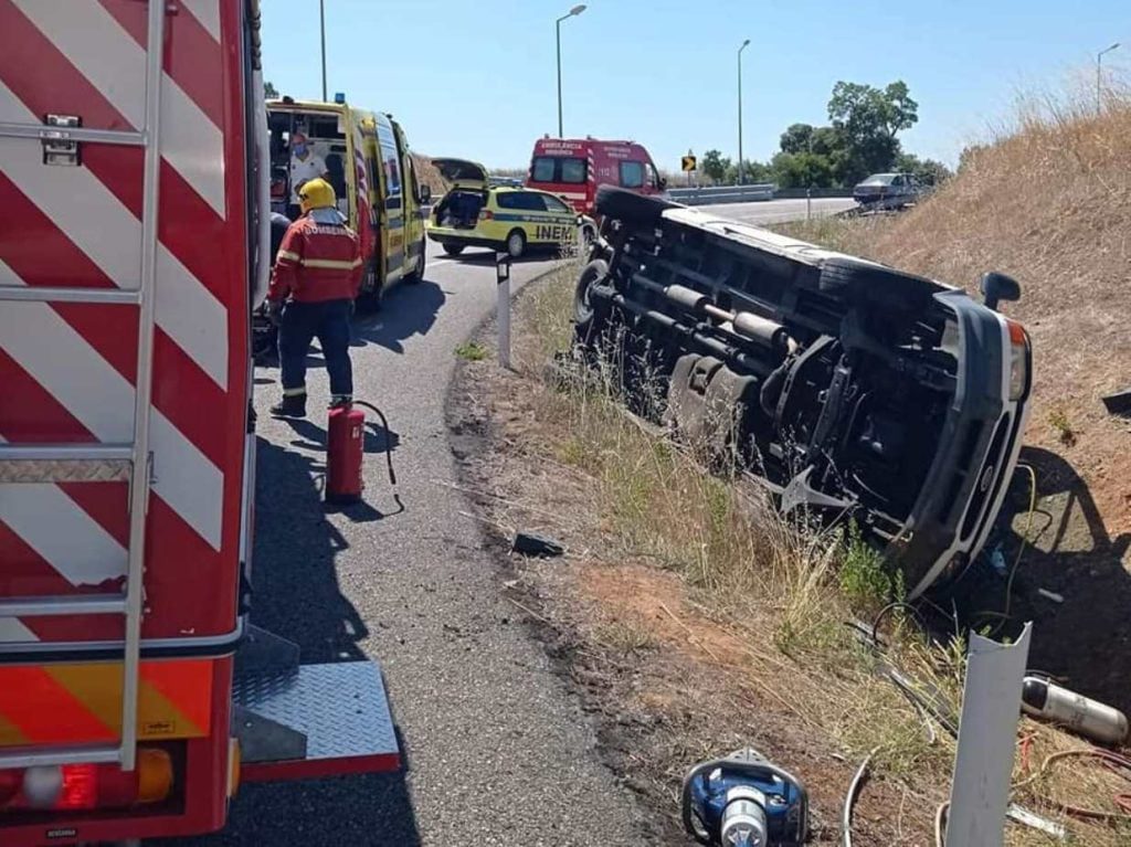 Despiste no IC9 provoca um ferido acid 424155731 3488490497171407161 n