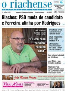 Capas dos jornais locais e regionais j 1665 7486244866884031599 n