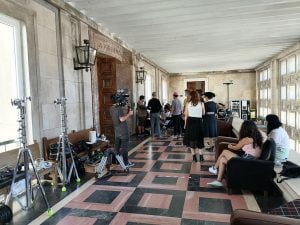 Telefilme para a RTP está a ser rodado em Tomar (c/ fotos) telefilme Ha de haver uma LeiIMG 20210727 171937