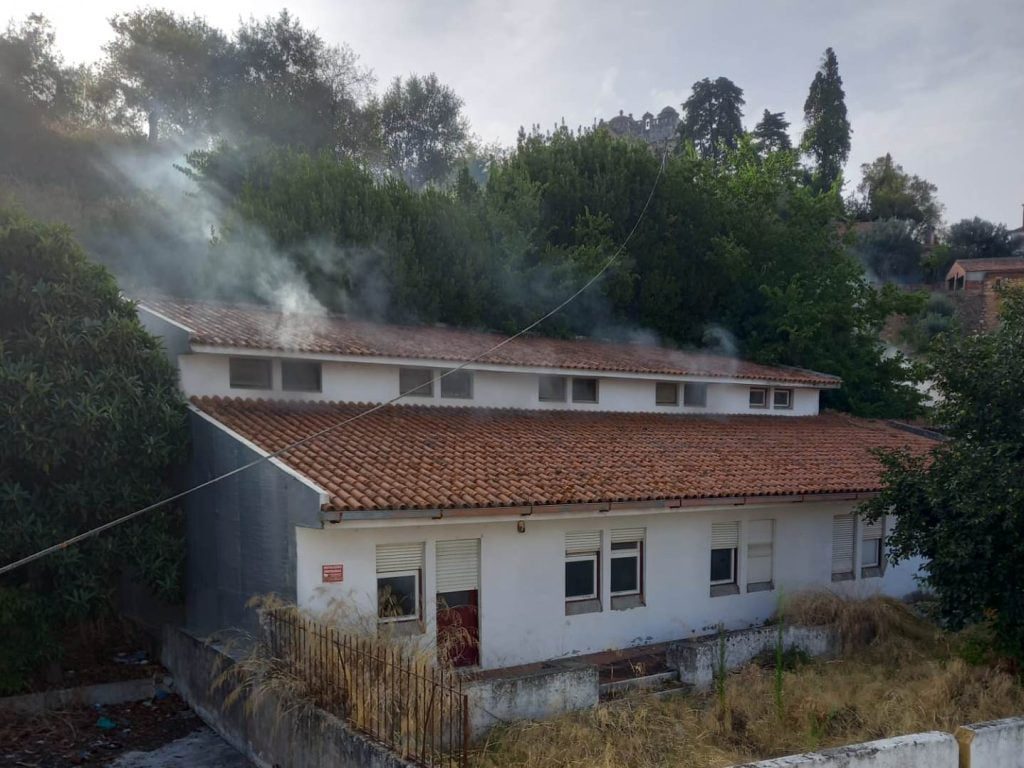 Mais fotos do incêndio no antigo lar de S. José IMG 20210814 WA0008