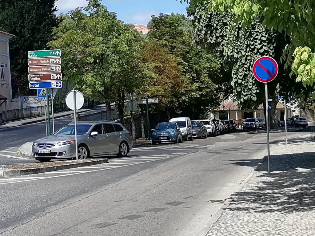 Multados por estacionamento junto à capela de São Gregório IMG 20210829 140118