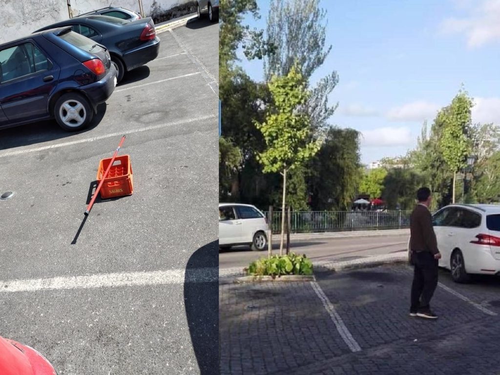 As artimanhas para arranjar estacionamento em Tomar estac 89