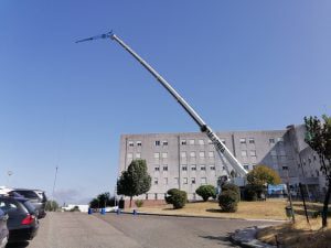 Obras no hospital de Tomar dificultam acesso a utentes e visitas hospital IMG 20210812 104054