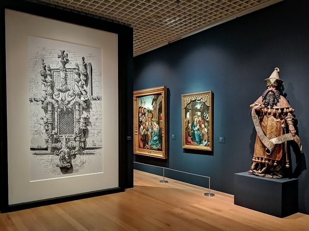 Peças de Tomar na exposição sobre D. Manuel I no Museu de Arte Antiga exposicao IMG 20210923 143845