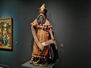 Peças de Tomar na exposição sobre D. Manuel I no Museu de Arte Antiga exposicao profeta IMG 20210923 142948