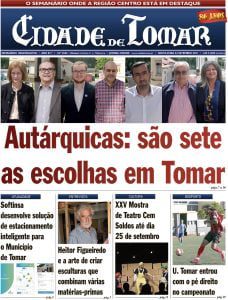 Capas dos jornais locais e regionais j 4503g