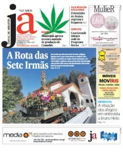 Capas dos jornais locais e regionais j a a