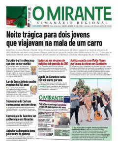 Capas dos jornais locais e regionais jo m original