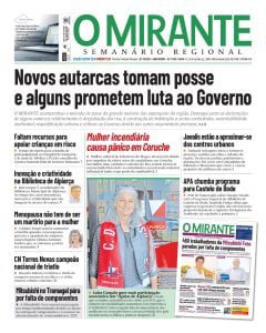 Capas dos jornais locais e regionais jo m original