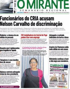 Capas dos jornais locais e regionais j o m