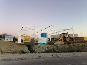 Estrutura do centro-auto Roady já em fase adiantada (c/ fotos) roady obras IMG 20211118 071345