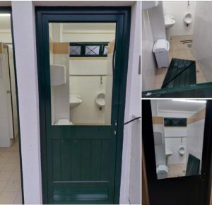 Estalagem de Santa Iria alvo de vandalismo wc sanitarios
