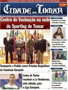 Capas dos jornais locais e regionais j 4514g