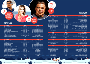 Toy e Mónica Sintra animam "aldeia Natal" de Santa Cita natal santa cita Programa FB