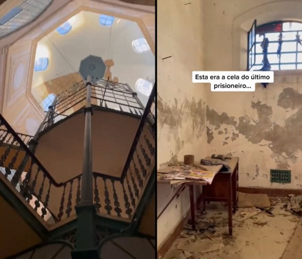 Jovens exploram antigo Presídio Militar de Santarém (c/ vídeo) presid 543