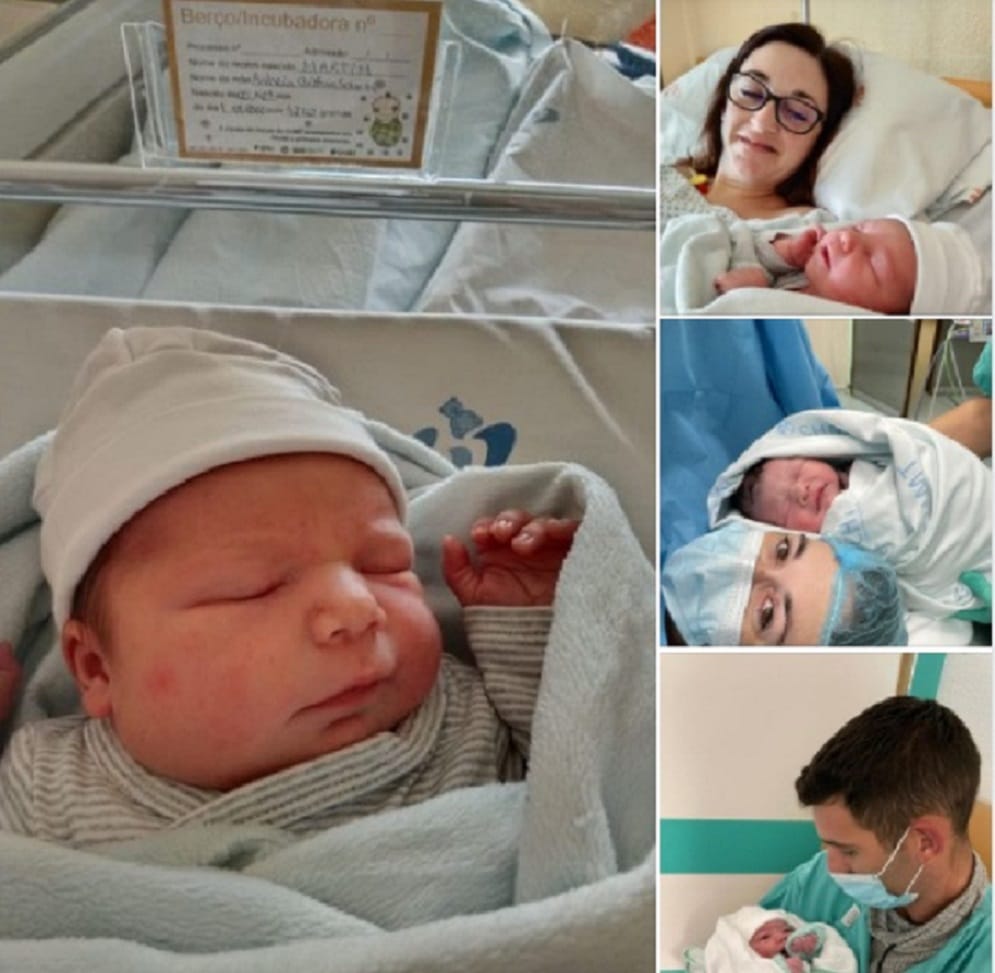Bebé do ano é de Tomar bebe ano
