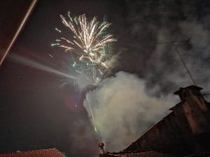 Tomar, 1 de janeiro de 2022. As primeiras imagens fogo de artificio IMG 20220101 000124