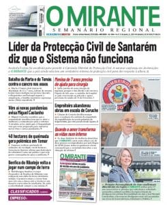 Capas dos jornais locais e regionais j o m