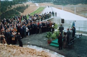 Barragem do Carril inaugurada há 20 anos barragem do carril inauguracao PC247061