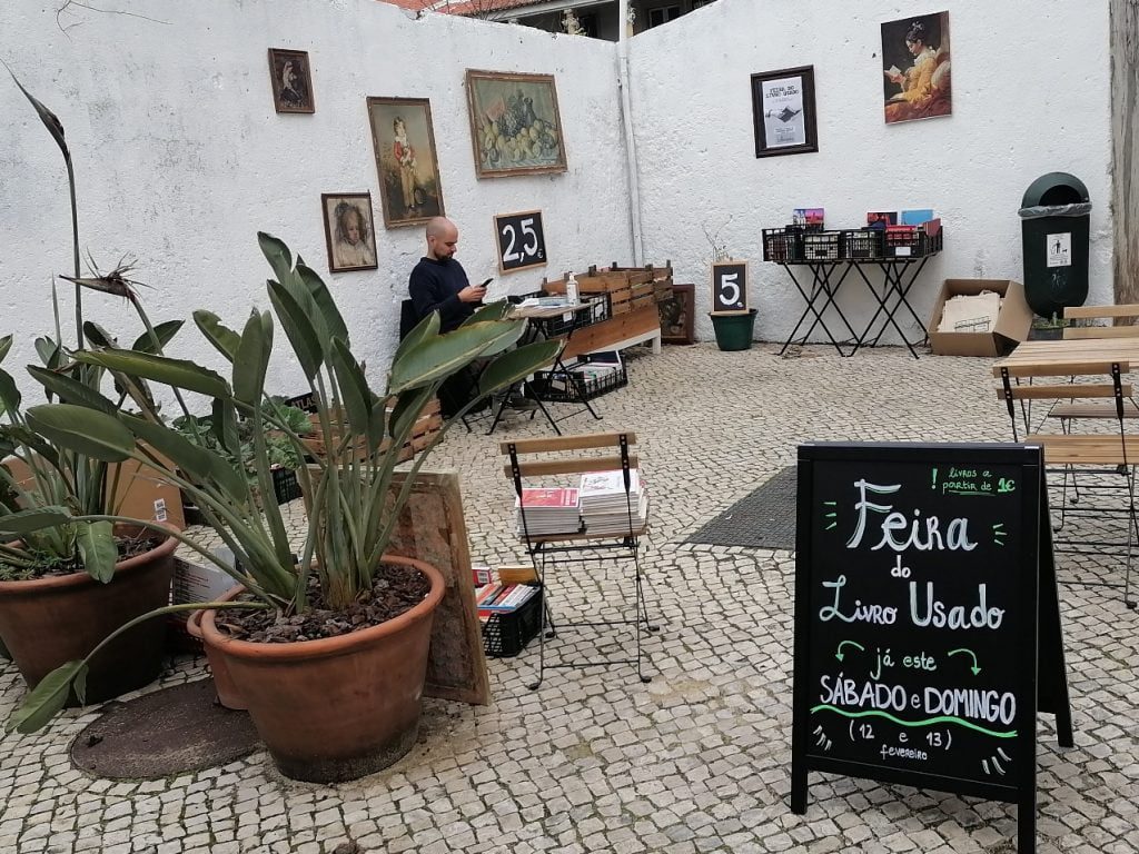Feira do Livro Usado no centro histórico feira livro IMG 20220212 103913