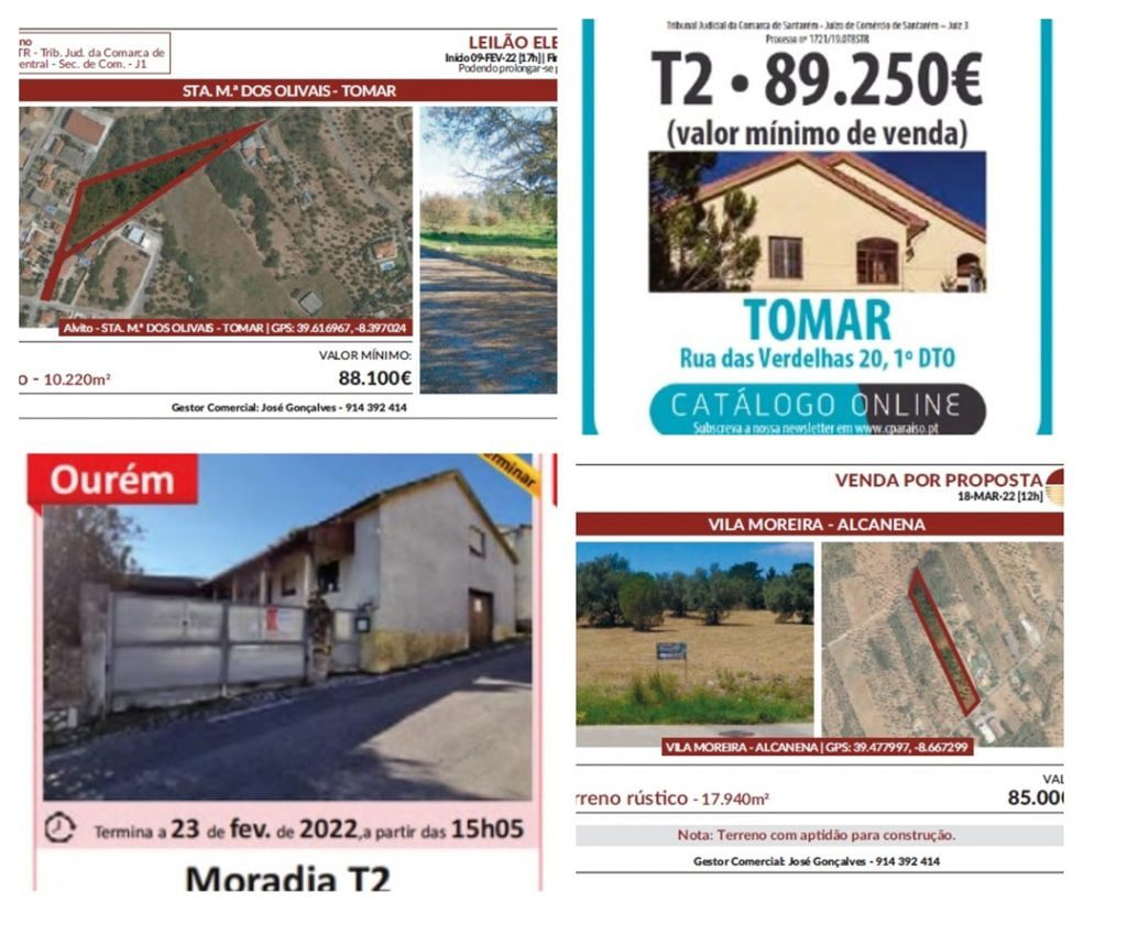 Casas, lojas e terrenos em leilão na nossa região imobiliar