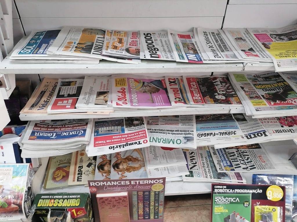 Capas dos jornais locais e regionais imprensa jornais IMG 20220203 143525