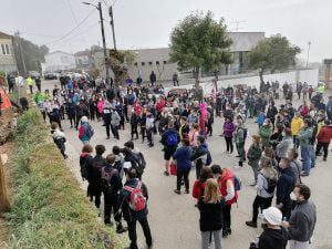 Mais de 250 a caminhar pelos trilhos de Olalhas (c/ fotos e vídeo) olalhas caminhada IMG 20220213 093814
