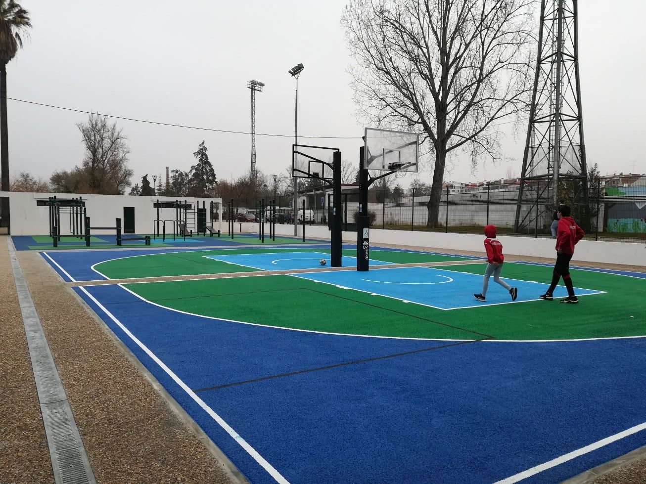 Novo espaço desportivo já disponível parque desportivo IMG 20220212 084348