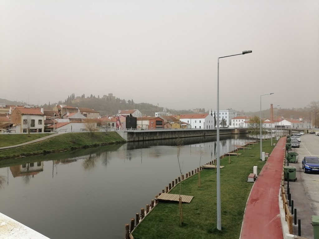Areias do deserto chegam a Tomar Tomar IMG 20220315 124926