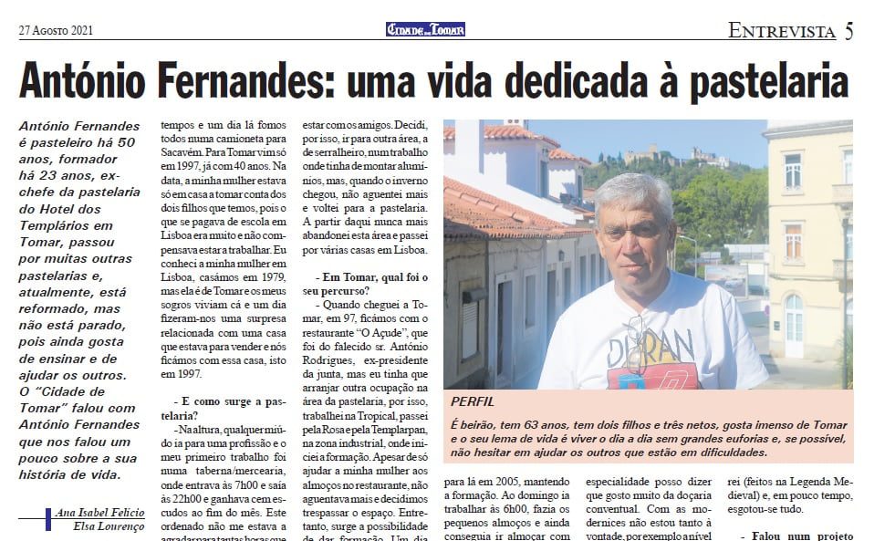 Morreu António Fernandes, o homem que dedicou a vida à pastelaria antonio fernandes 4