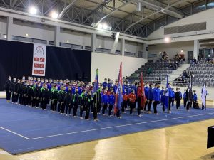 Troféu de ginástica acrobática juntou mais de 120 ginastas ginasio IMG 1809