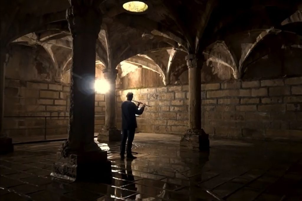 A magia da música numa cisterna do Convento de Cristo (c/ vídeos) cisterna