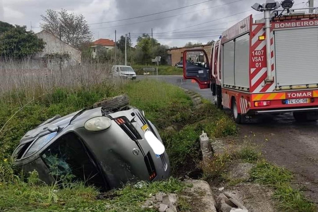 Despiste aparatoso provoca um ferido despist 4057919 2075110451679774565 n