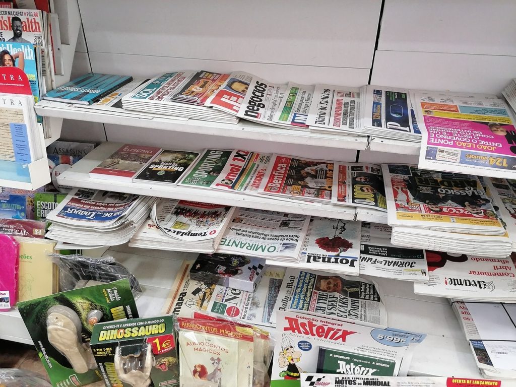 Capas dos jornais locais e regionais jornais imprensa IMG 20220421 094559