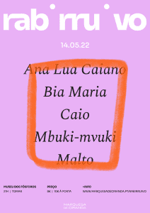 Agenda para o fim de semana 14 5 Cartaz Geral Rairruivo 1 RGB PR