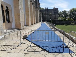 Cenários para o filme “Damsel” já começaram a ser montados filme convento IMG 20220508 105257