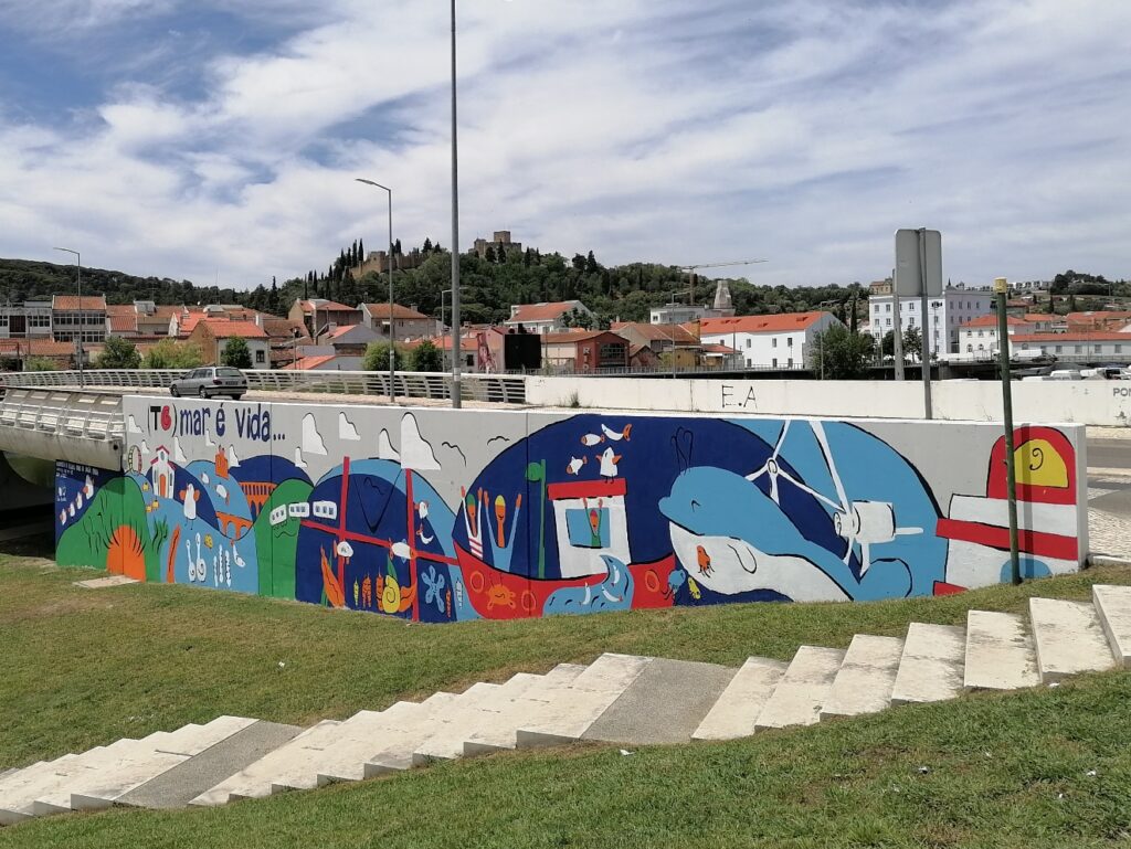 Nova pintura mural em Tomar mural IMG 20220527 133458