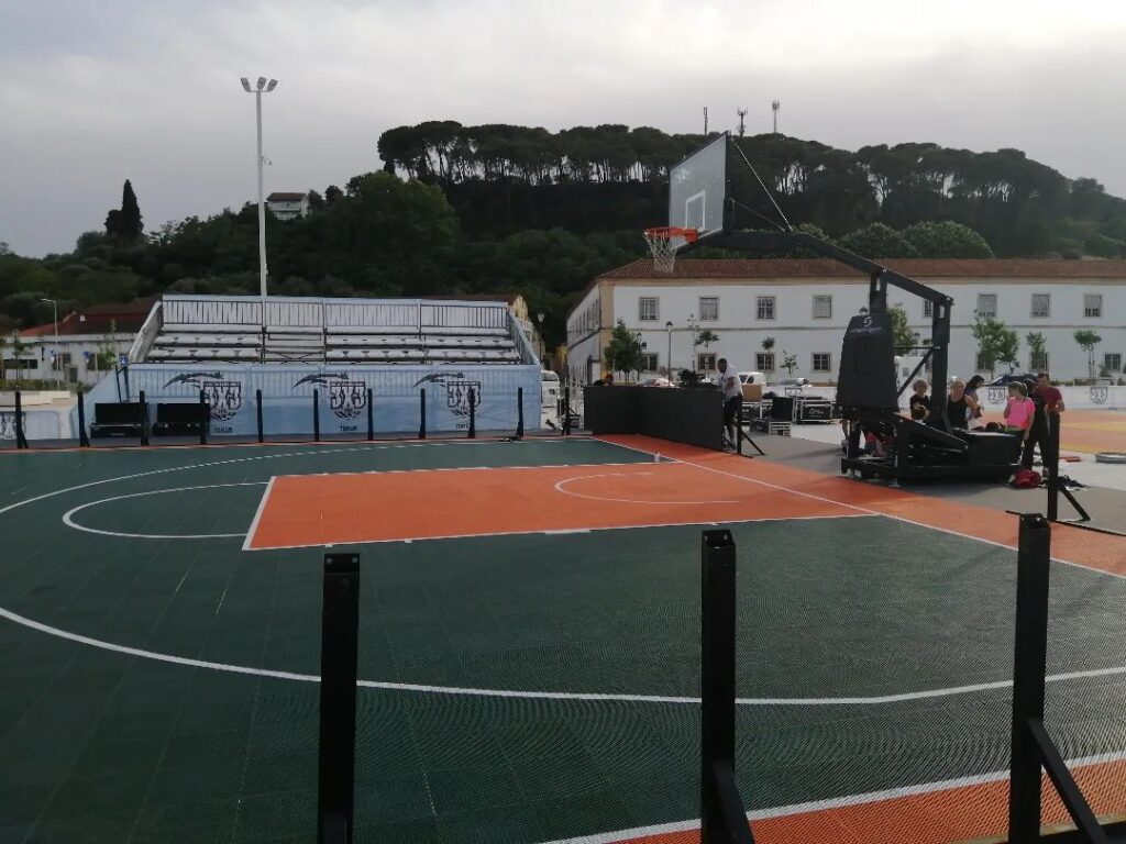 Várzea Grande transformada em campo de basquetebol recebe prova inédita basket 25401847 7371293120677323609 n
